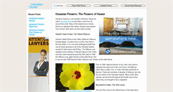 Desktop Screenshot of hawaiianflower.org