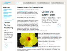 Tablet Screenshot of hawaiianflower.org